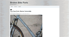 Desktop Screenshot of brokenbikeparts.com